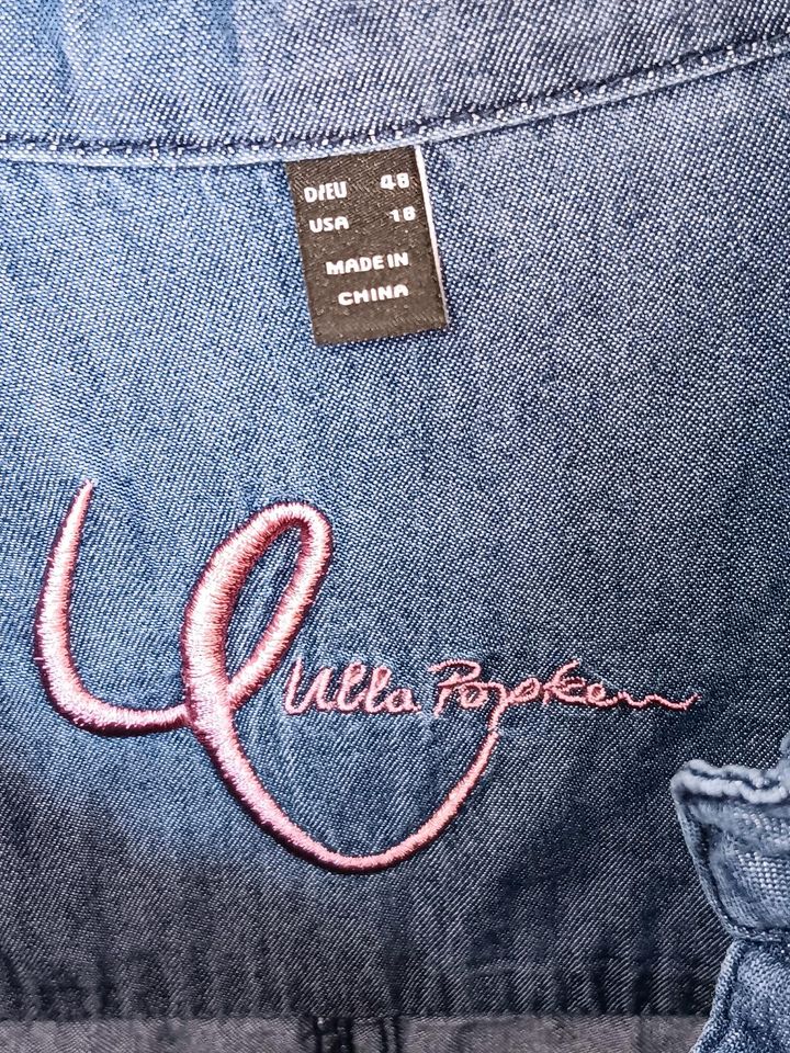 Top Zustand* Ulla Popken Tunika Kleid Tencel Gr. 48 Jeans A-Linie in Hameln