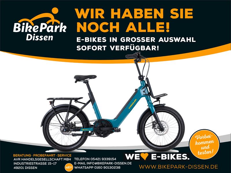 Kreidler Elektro-Fahrrad Eco Compact 2.0 Bosch Perf. 75NM 625Wh in Dissen am Teutoburger Wald