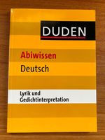 Abiwissen Deutsch Duden Lyrik und Gedichtinterpretaion Hessen - Wiesbaden Vorschau