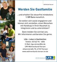 Gastfamilie / Pflegefamilie im Kreis Viersen gesucht Nordrhein-Westfalen - Viersen Vorschau