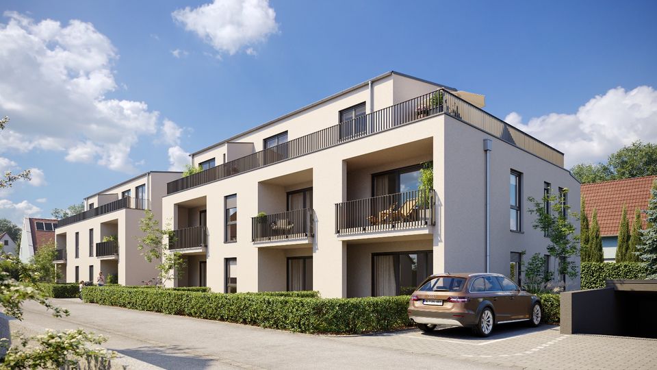 2,5-Zimmer-Penthouse in Ingolstadt mit Aufzug, Tiefgarage uvm. provisionsfrei in Ingolstadt