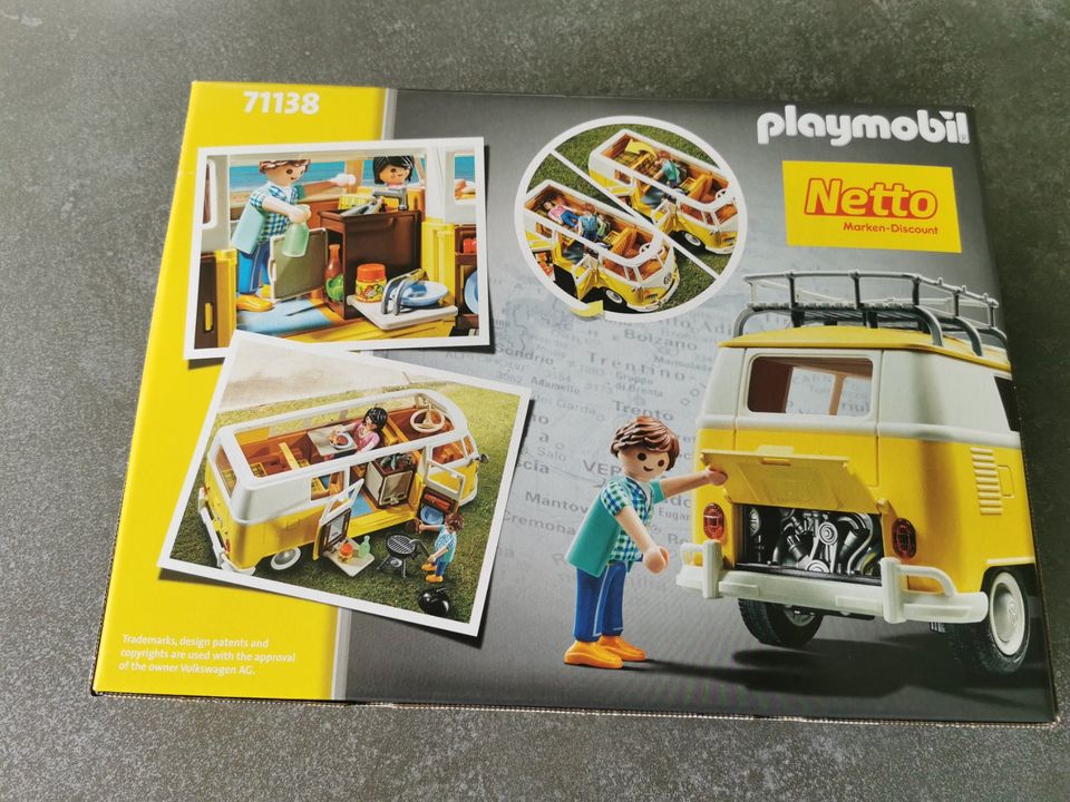 PLAYMOBIL 71138 VW T1 Camping Bus Netto Sonderedition 2 in Wachenroth