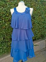 C&A Yessica Kleid Cocktailkleid im Stufenlook Blau Gr.36 Bayern - Forchheim Vorschau