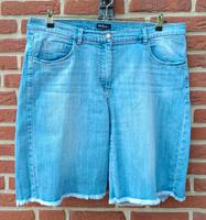 ❤️ Ulla Popken Jeansshorts mit Fransen Gr.50....neu Niedersachsen - Uelzen Vorschau