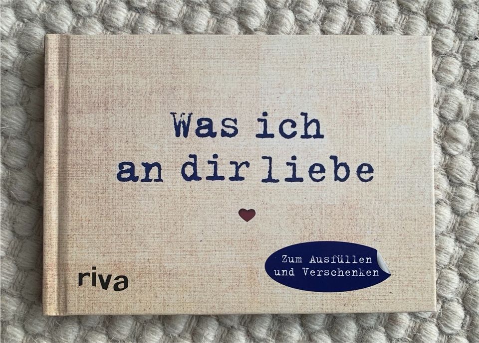 Buch zum Verschenken „Was ich an dir liebe“ - NEU! in Dresden