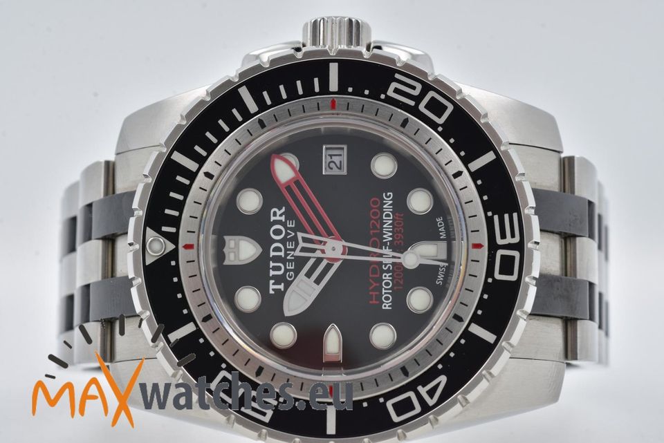 Tudor Hydro 1200 Stahlband LC150 25000 in Iffezheim