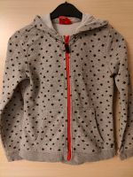 Jacke Gr. 152 S.Oliver Weste Sweatjacke grau Sterne Bayern - Fürsteneck Vorschau