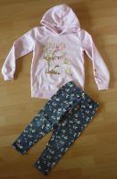 Mädchen Set 116 122 rosa Hoodie Leggings Pulli Waldtiere Pullover Nordfriesland - Husum Vorschau