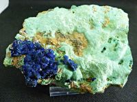 Mineralien  Malachit  Azurit  Schwarzwald Baden-Württemberg - Engstingen Vorschau