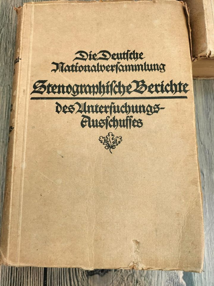 WK I Die Nationalversammlung im Jahre 1919/20 in Maxdorf