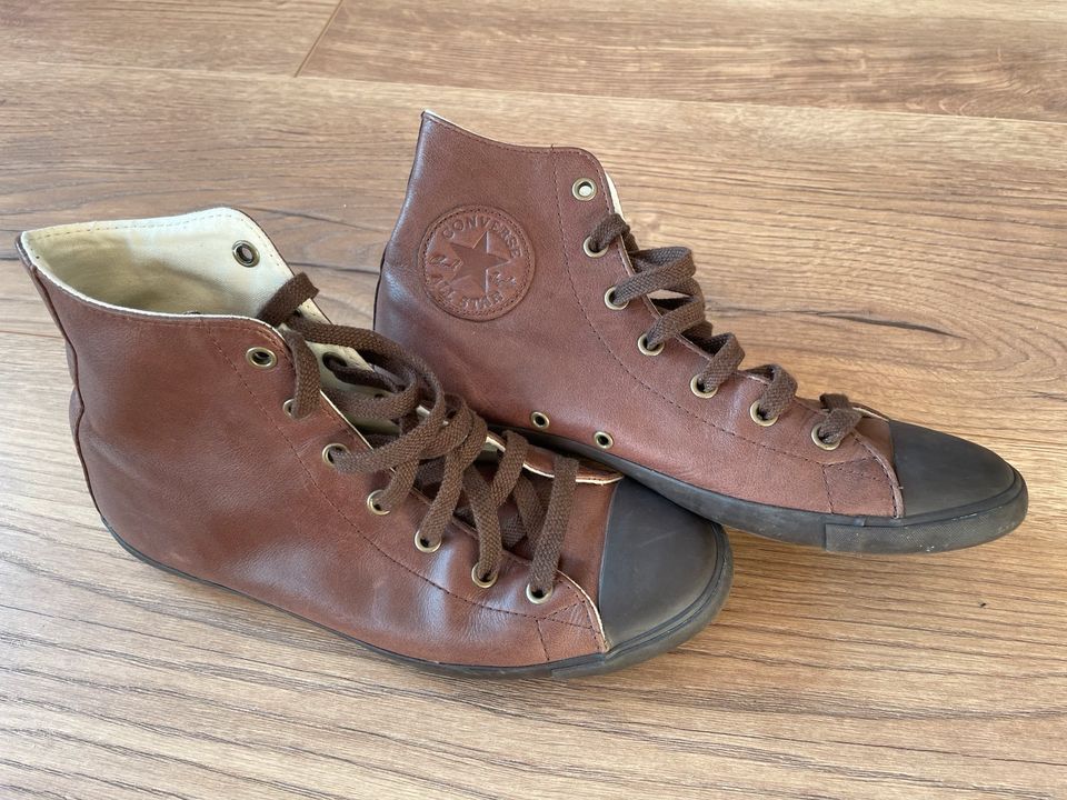 Converse Chucks Taylor high mono Leder Stiefeletten 38 *sehr GUT* in Magdeburg