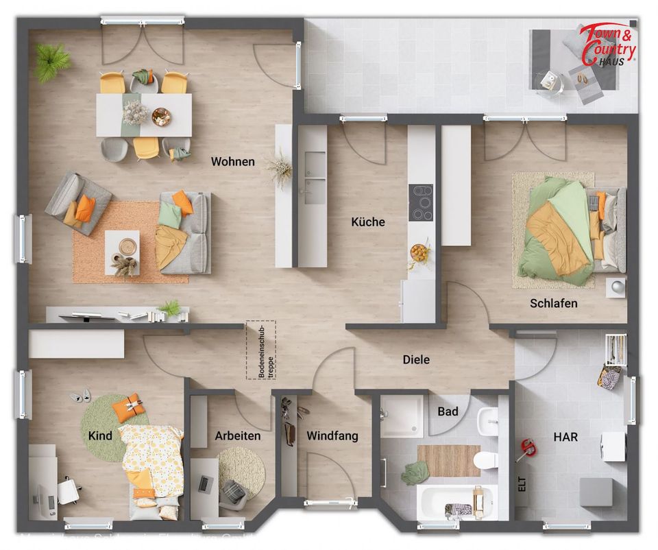 Winkelbungalow-Idylle pur: Genießen Sie das Leben in diesem charmanten Rückzugsort in Norderstapel