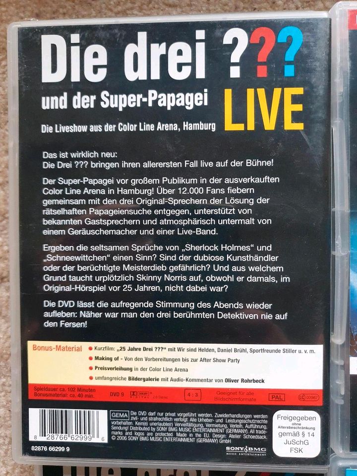 Die Drei Fragezeichen LIVE DVD BD Phonophobia in Bad Oldesloe
