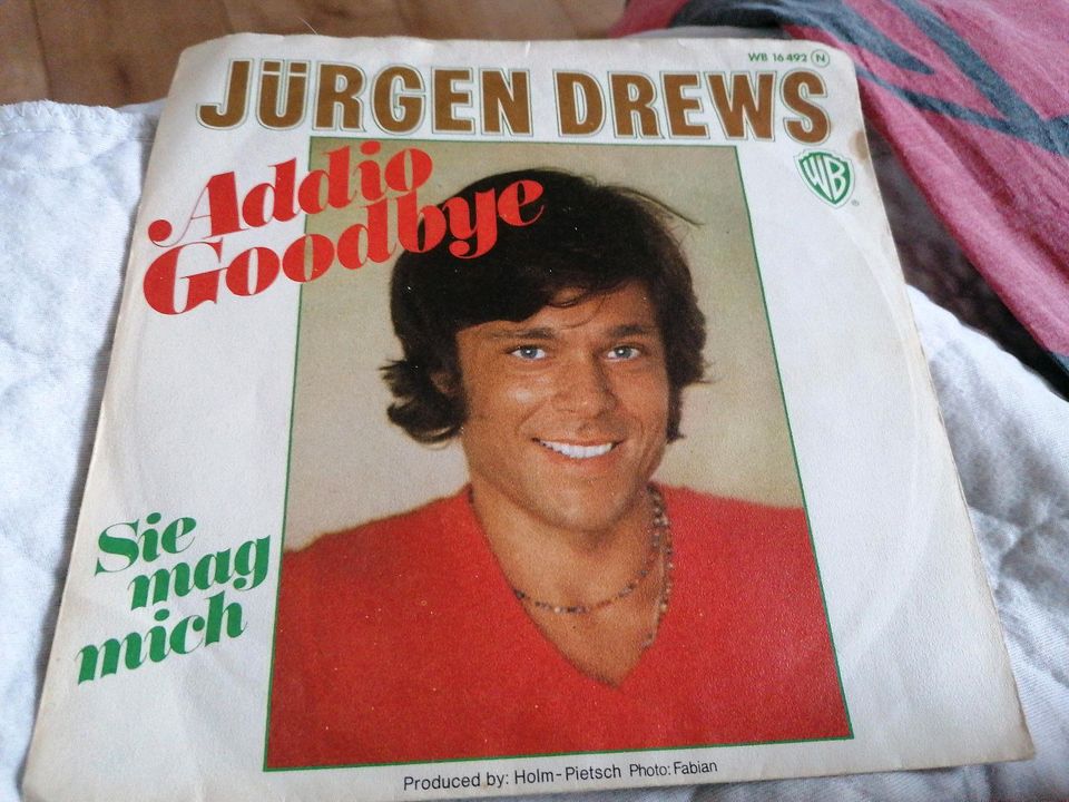 Jürgen Drews - Addio Goodbye (vinylsingle /Rarität) in Bielefeld