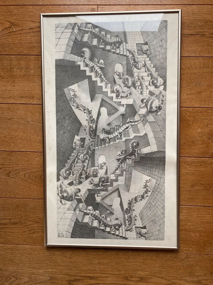 Druck Escher Optische Täuschung Bild in Limeshain