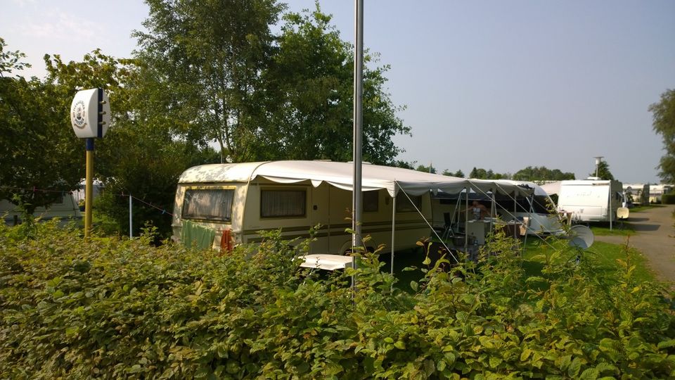 Camping an der schönen Eider in Hollingstedt b Delve Holst