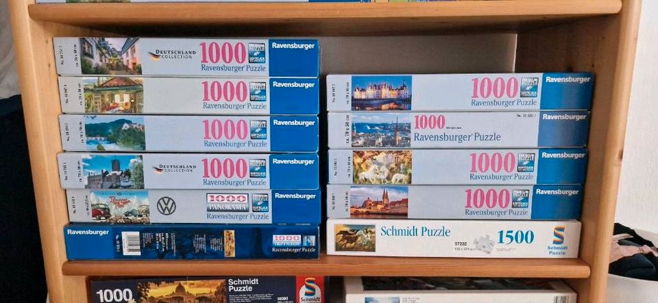 Ravensburger Puzzle 1000 Teile vers. Motive in Biblis