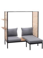 Balkonlounge Balkonset Gartensofa mit Ablage ohne Hocker neu Bayern - Kösching Vorschau