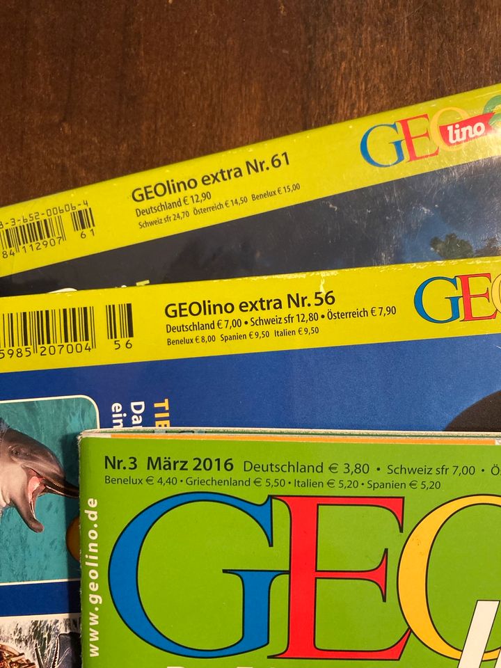 3 x GEOlino Erlebnisheft Zeitschrift Kinder lesen in Duisburg
