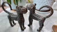 Benin Bronze Leoparden Paar Hessen - Karben Vorschau