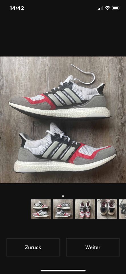 Adidas Ultraboost 1.0 S&L 'Grey Scarlet' in Staudach-Egerndach