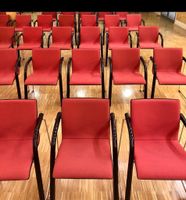 72 Stühle mit Armlehne Rot/Schwarz Bayern - Maisach Vorschau