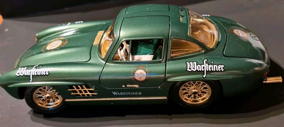 Bburago Mercedes 300 SL 1/18 Warsteiner Edition in Mitwitz