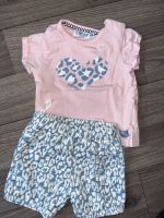 Mädchen Set t-Shirt + Short kurze Hose Gr 74 leoprint Bad Doberan - Landkreis - Broderstorf Vorschau