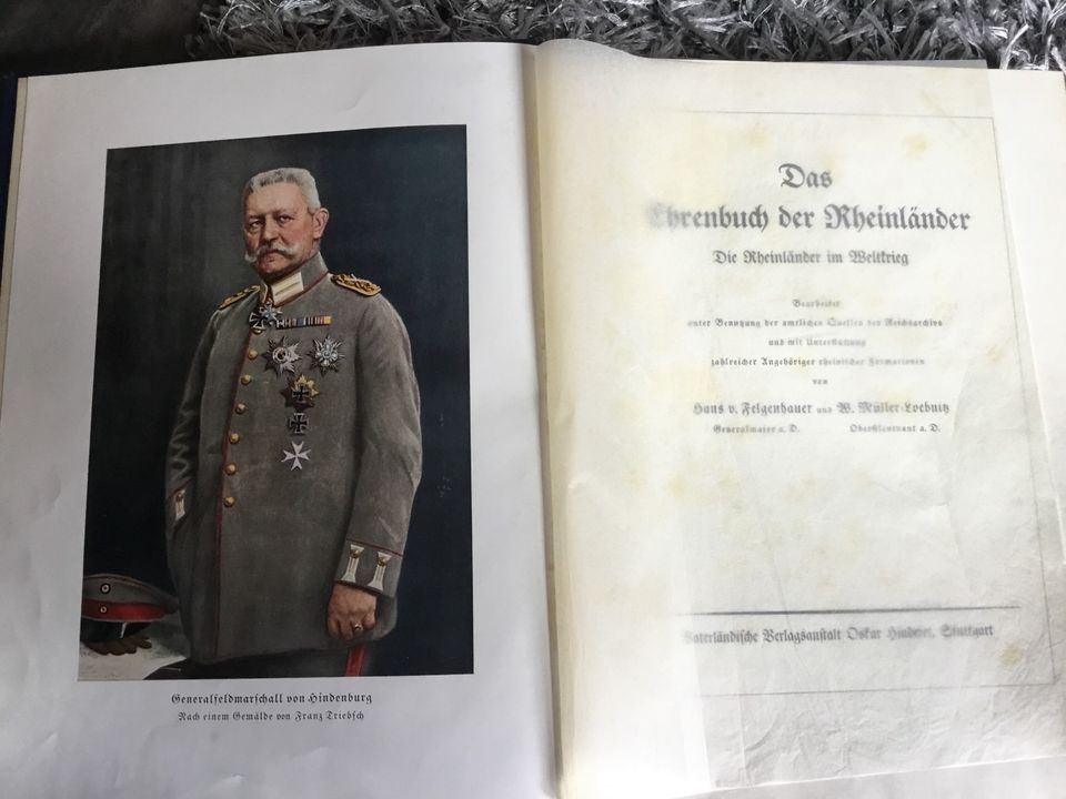 Das Ehrenbuch der Rheinländer im Weltkrieg in Querfurt