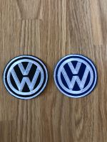 VW Volkswagen Zeichen Aufnäher Bügeln Schwarz Blau 7 cm Sachsen-Anhalt - Naumburg (Saale) Vorschau