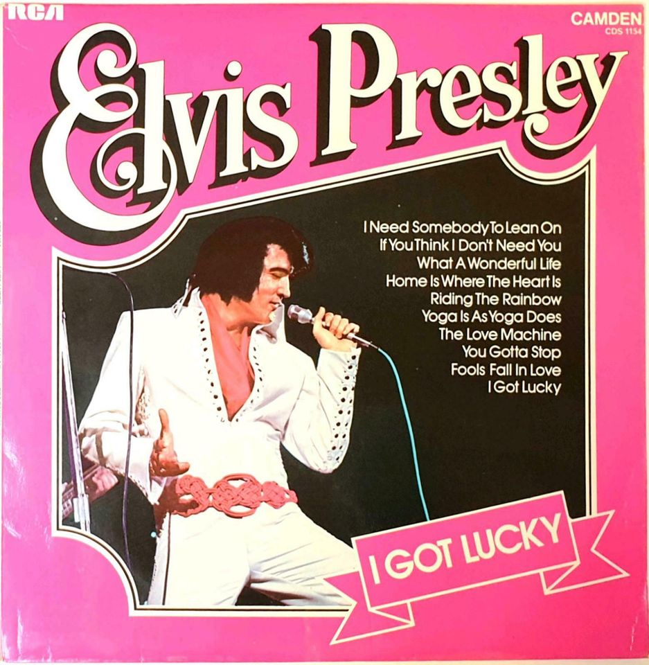 LP ELVIS PRESLEY I GOT LUCKY RCA Camden CDS 1154 Schallplatte in Griesstätt