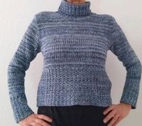 Rollkragenpullover Strickpullover Kurzpullover blau M 36/38 Schleswig-Holstein - Neumünster Vorschau