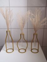 Boltze 3 Stck.goldene Vasen mit Reagenzgla /Deko/Dekoration "neu" Bayern - Neunburg Vorschau