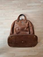 Reisetasche Tasche Leder braun retro Berlin - Marzahn Vorschau