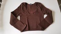 braunes cropped Shirt von Zara Gr XS/S Bayern - Markt Nordheim Vorschau