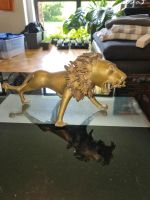 Löwe afrikanischer Löwe messing bronze Silber antik retro Nordrhein-Westfalen - Haan Vorschau