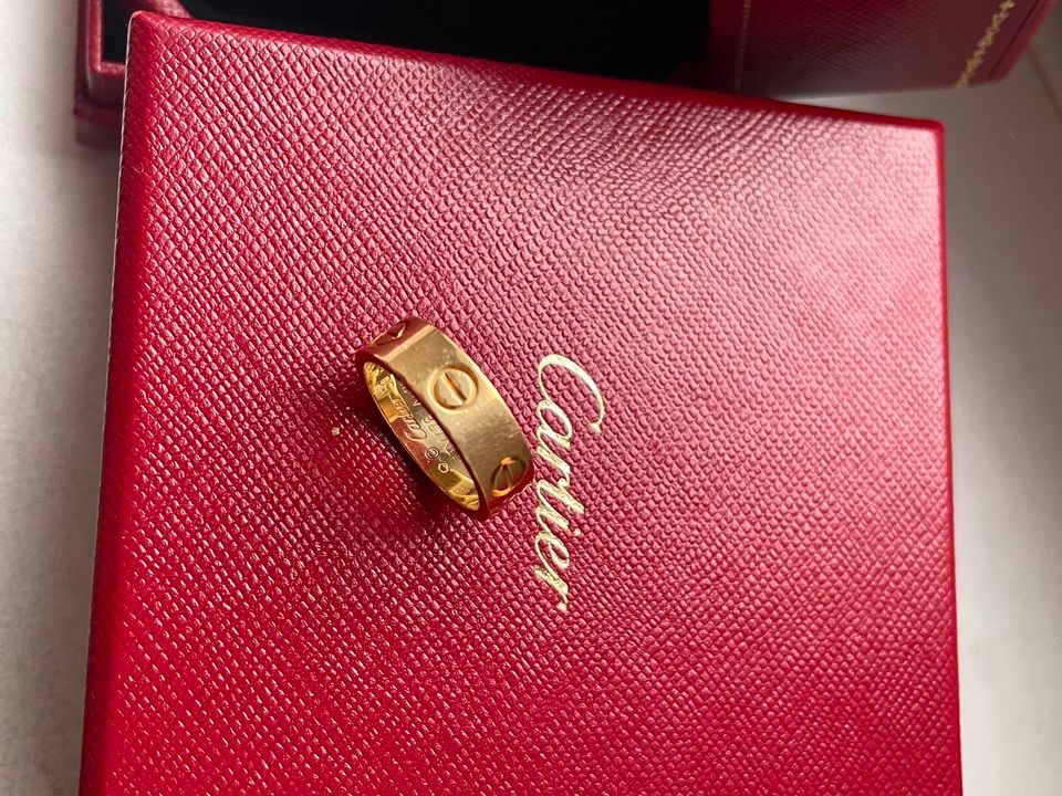 Cartier Ehering Wedding echtgold   LOVE Ring 50  750er Gelbgold in Berlin