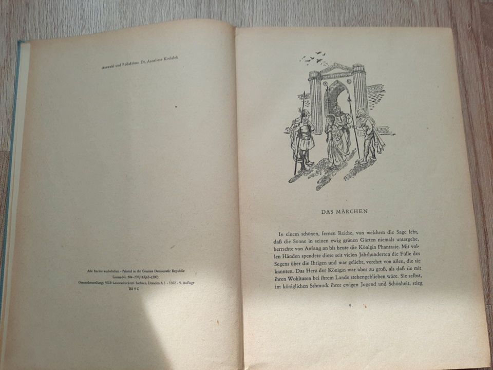 Märchenbuch "Das kalte Herz und andere Märchen" von Wilhelm Hauff in Mittweida