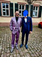 Hochzeitsanzug Anzug Wilvorst 50 incl. Weste und Kleidersack Hessen - Otzberg Vorschau
