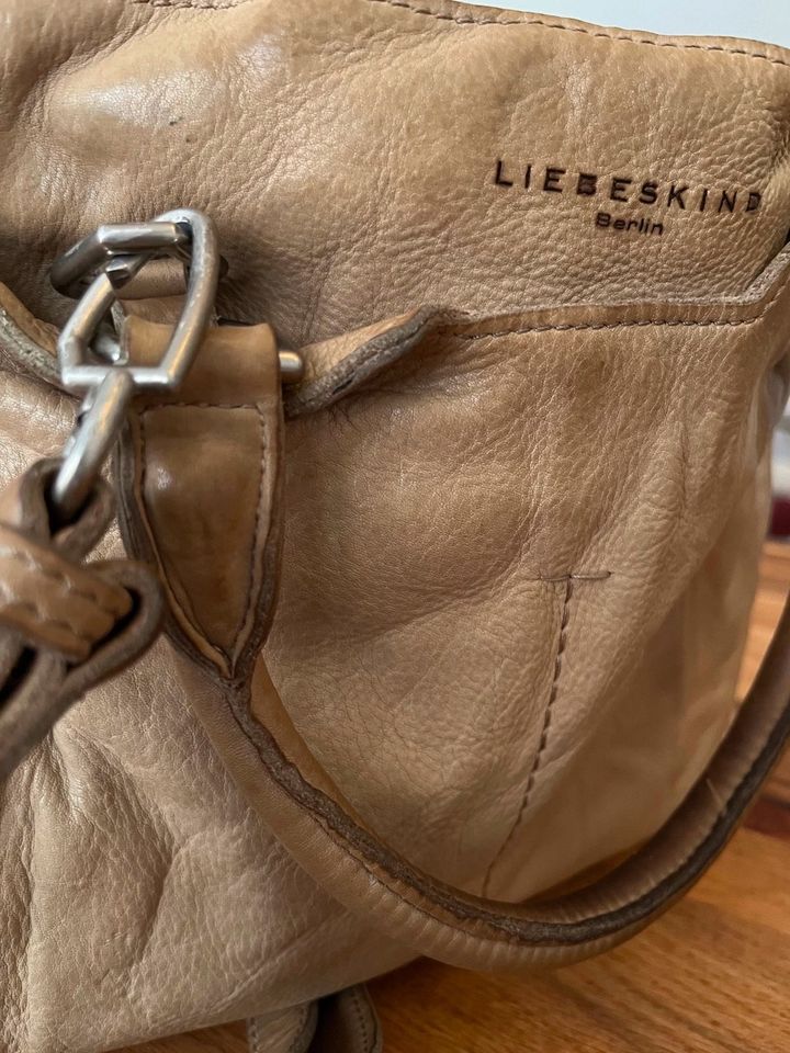 Liebeskind Tasche Leder beige Shopper in Reilingen