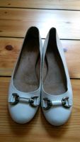 Damen Schuhe Ballerinas aus Ziegennappa, weiß, Gr. 40 Berlin - Neukölln Vorschau