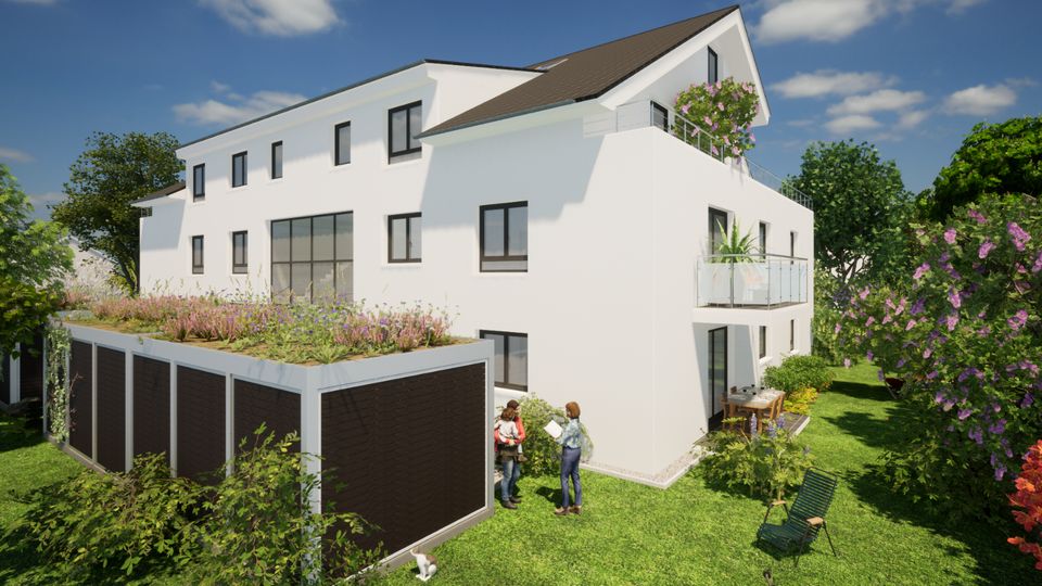 Barrierefreie Neubau 2-Zimmer-Wohnung mit eigenem Gartenanteil als Top Kapitalanlage oder zur Eigennutzung oder als Kapitalnlage mit 4-8% Rendite in Maintal