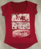 T-Shirt, weinrot, XS Sachsen-Anhalt - Burg Vorschau
