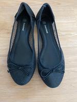Ballerinas schwarz Glitzer gr 36 Bayern - Stein Vorschau