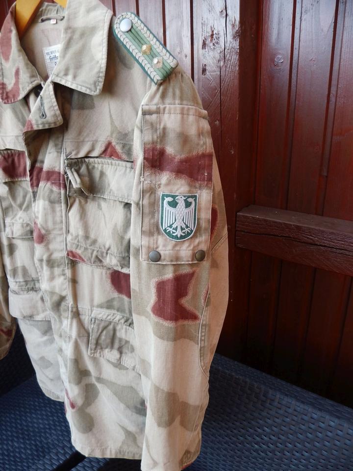 Bundesgrenzschutz sumpftarn Jacke BGS Val. Mehler Größe 48 in Dollern