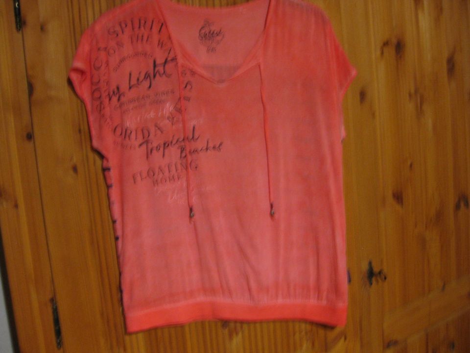 SOCCX Shirt Bluse Gr. 40 42 pink Sommer luftig sehr guter Zustand in Schleiden