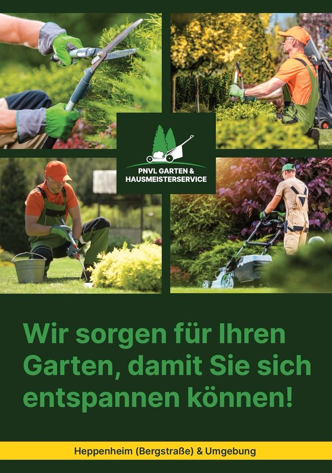 Gartenpflege und Hausmeisterservice in Hemsbach