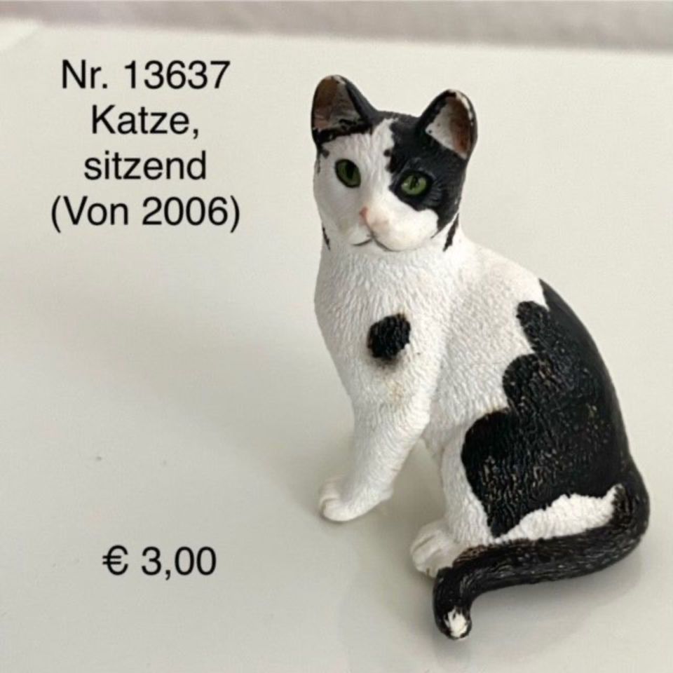 Schleich Nr. 13637 Katze, sitzend ❣️⭐⭐⭐⭐ in Hamburg