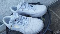 Puma Turnschuhe Sportschuhe weiß Leder Größe 41 Hessen - Darmstadt Vorschau