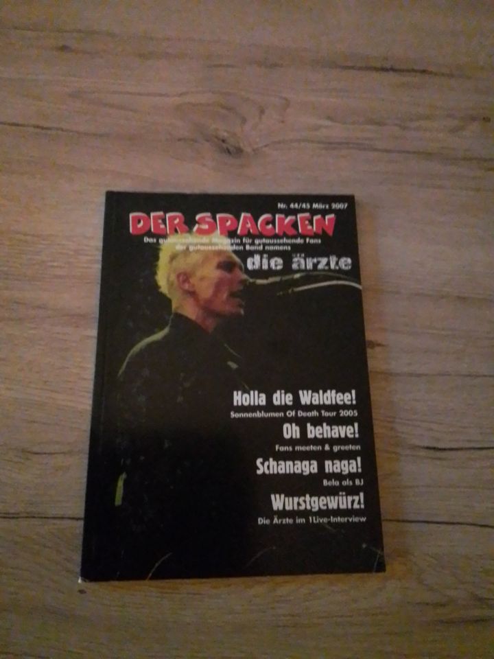 Die Ärzte Fanzine Der Spacken in Oldenburg